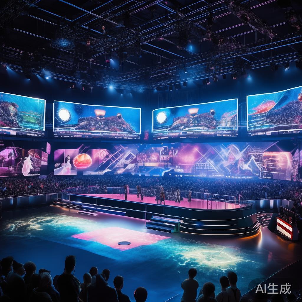 随着电竞市场的火热，平台同步推出专门的电子竞技比赛